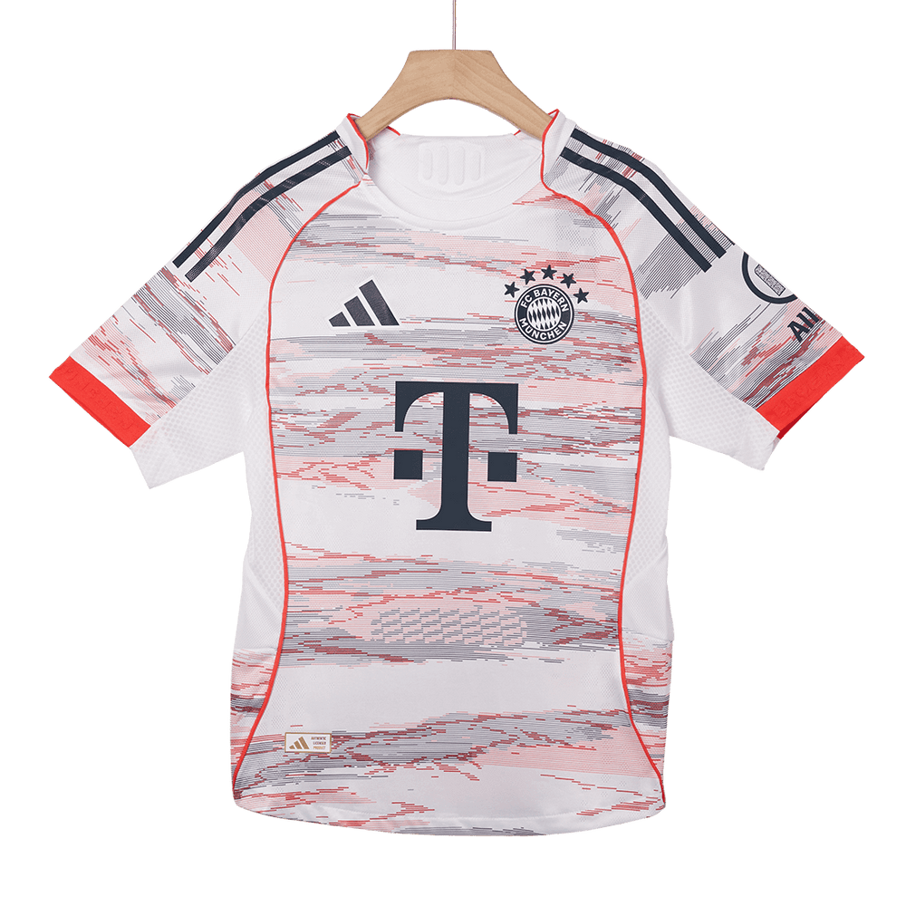 UPAMECANO #2 Bayern Munich Away Match Jersey Player Version 2025/26 