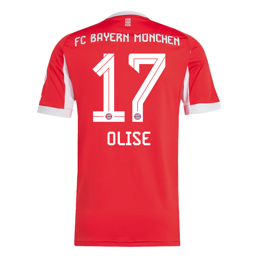 OLISE #17 Bayern Munich Home Jersey 2025/26 - [Super Replica] 