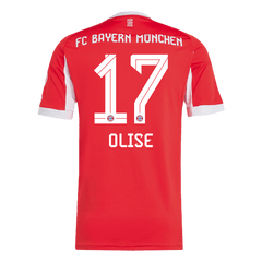 OLISE #17 Bayern Munich Home Jersey 2025/26 - [Super Replica] 