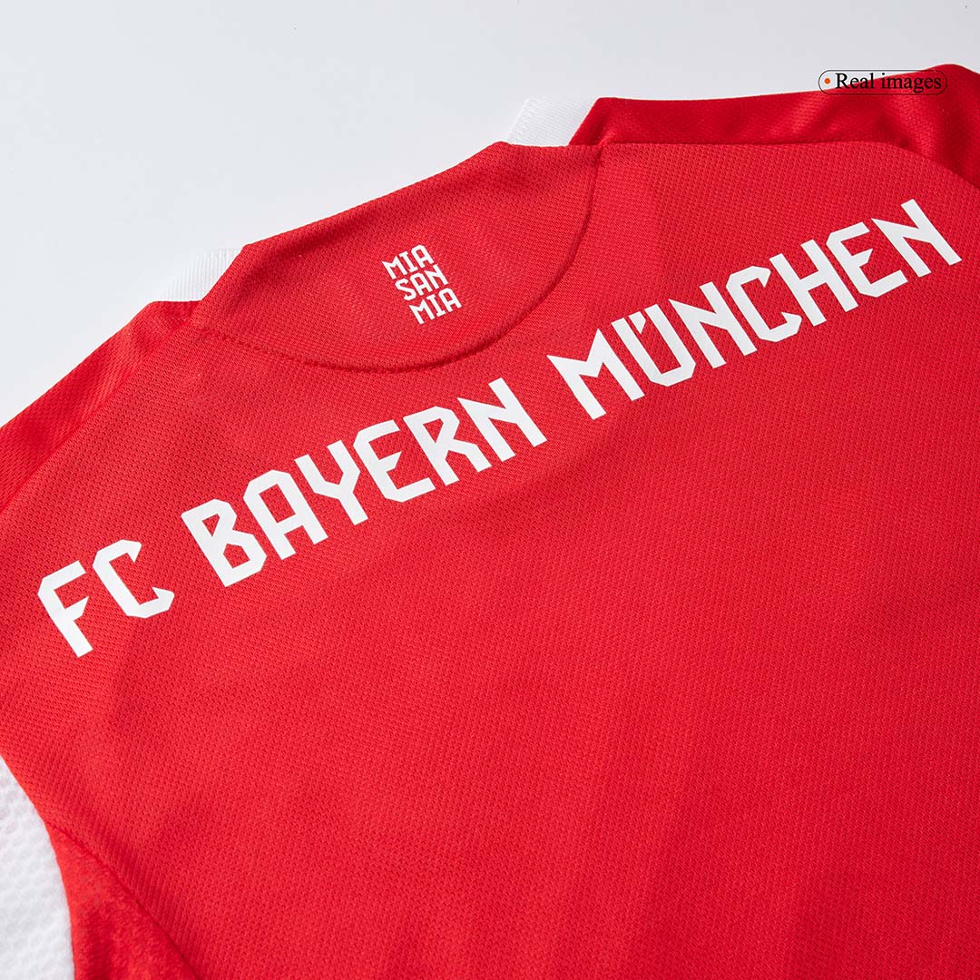 UPAMECANO #2 Bayern Munich Home Match Jersey Player Version 2025/26 