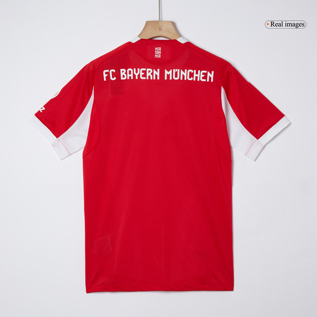 UPAMECANO #2 Bayern Munich Home Match Jersey Player Version 2025/26 