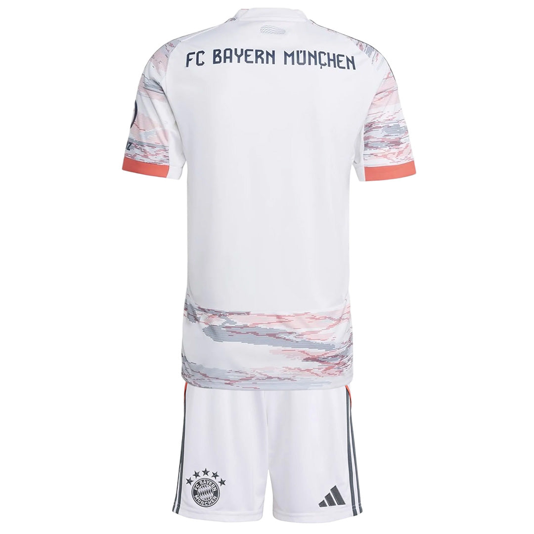 Kids Bayern Munich Away Jersey Full Kit 2025/26 