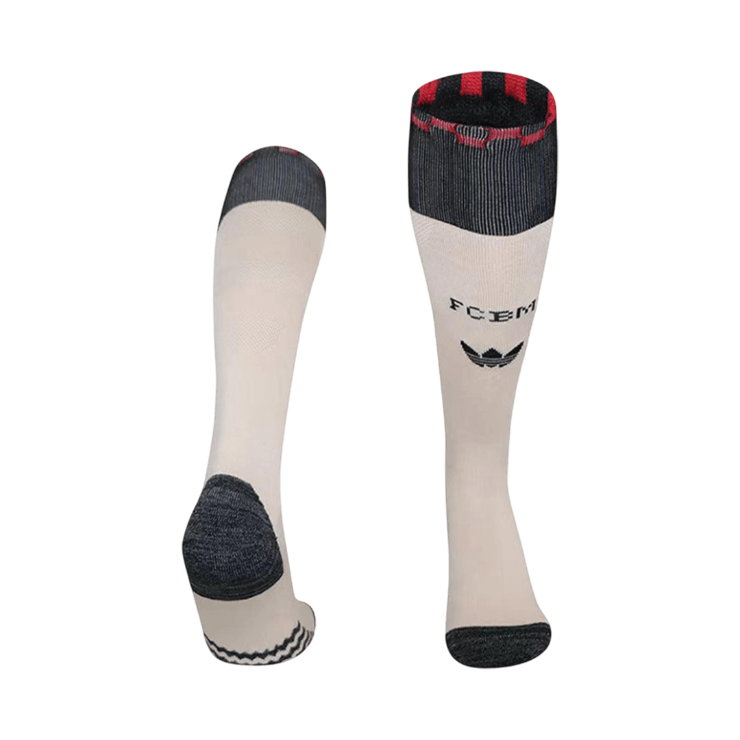 Kids Bayern Munich Third Soccer Socks - Beige 2025/26 