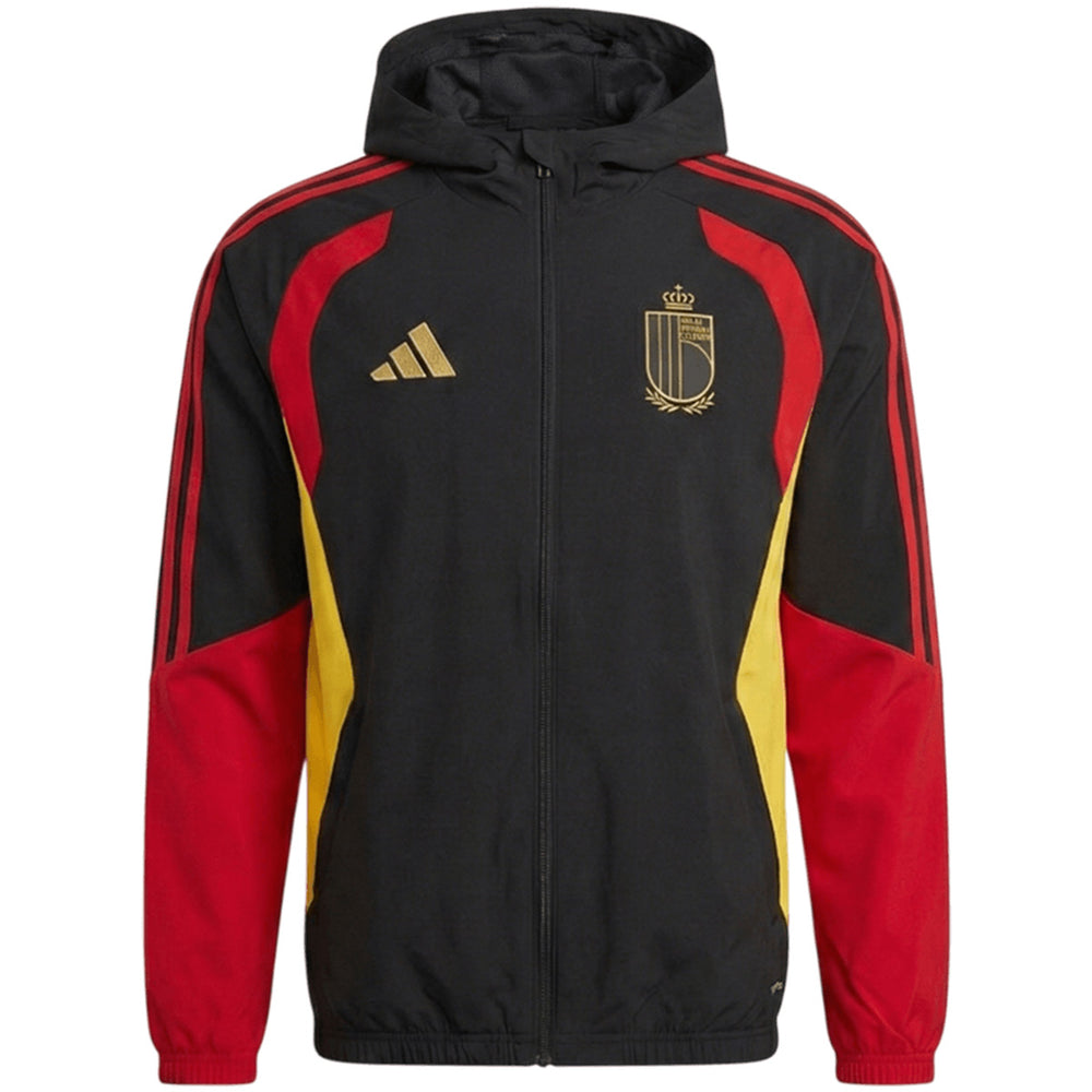 Belgium Windbreaker Hoodie Kit(Top+Pants) Black 2026 