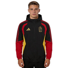 Belgium Windbreaker Hoodie Jacket Black 2026 