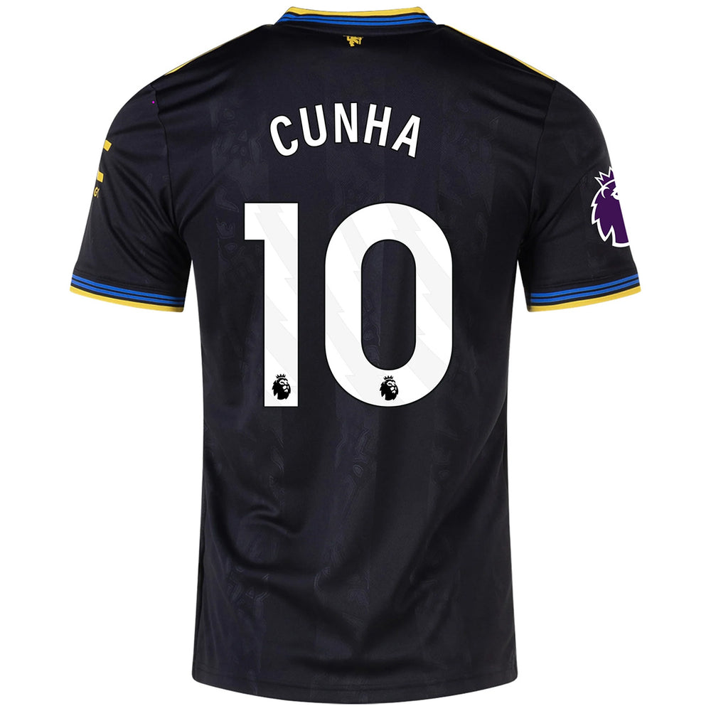 Cunha #10 Manchester United Third Jersey 2025/26 