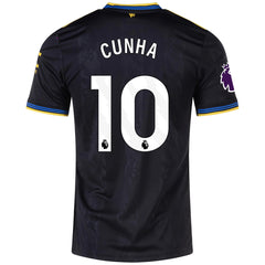 Cunha #10 Manchester United Third Jersey 2025/26 
