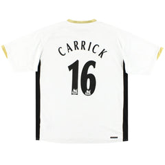 Carrick #16 Retro Manchester United Away Jersey 2006/08 