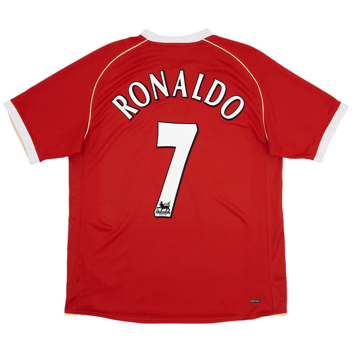 Ronaldo #7 Retro Manchester United Home Jersey 2006/07 