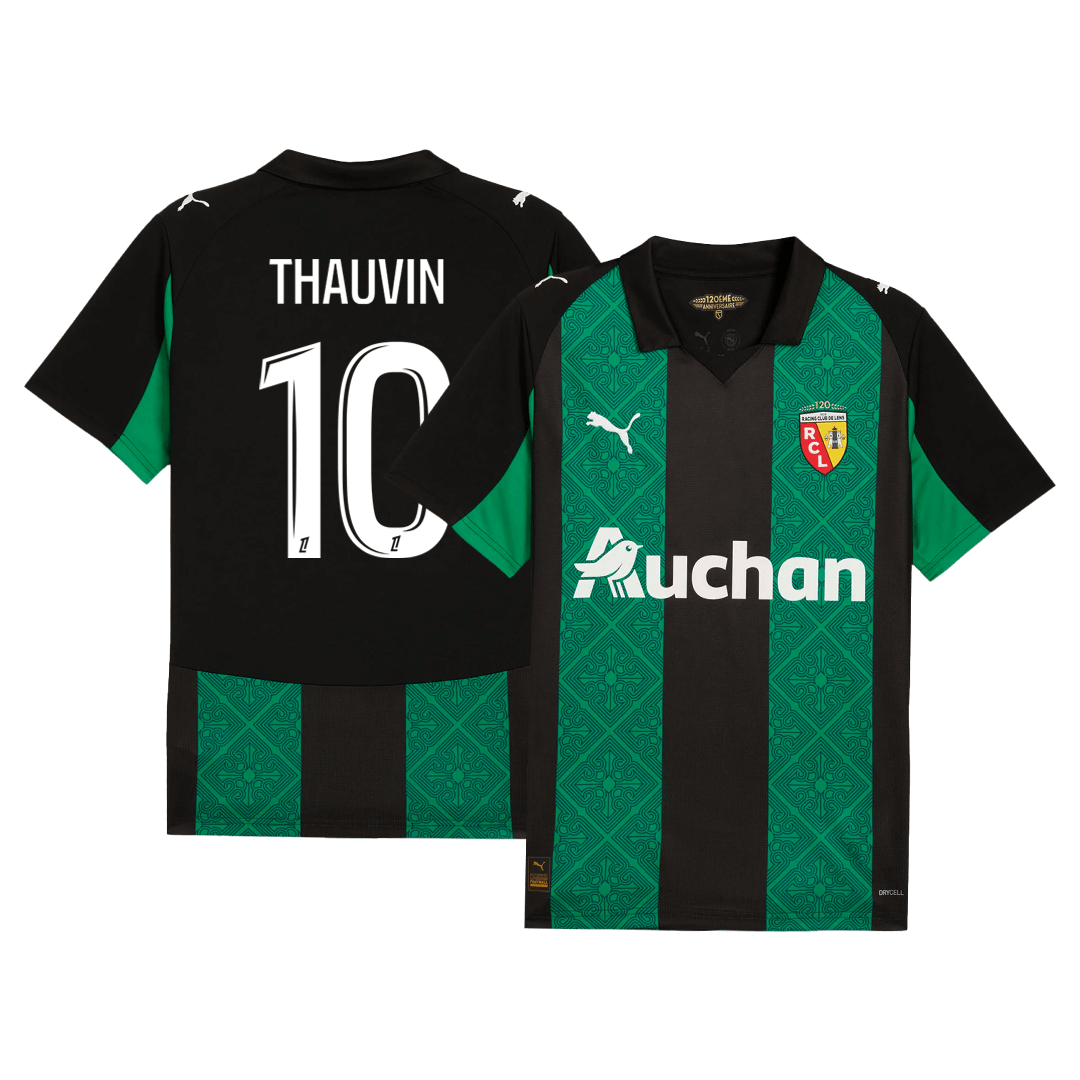 THAUVIN #10 RC Lens Away Jersey 2025/26 