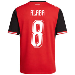 ALABA #8 Austria Home Jersey World Cup 2026 
