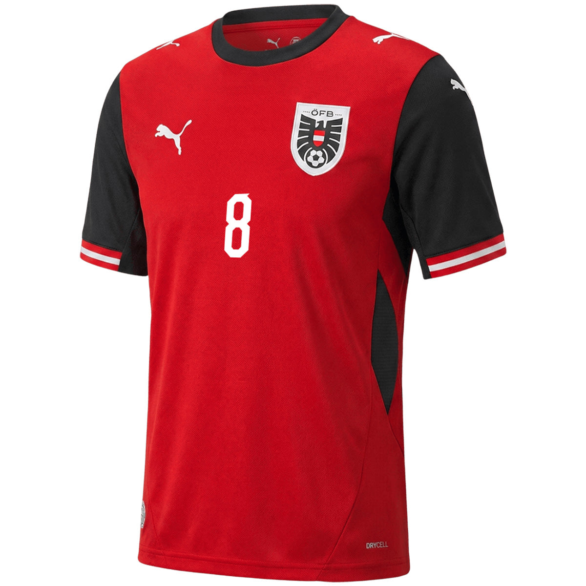 ALABA #8 Austria Home Jersey World Cup 2026 