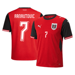 ARNAUTOVIC #7 Austria Home Jersey World Cup 2026 