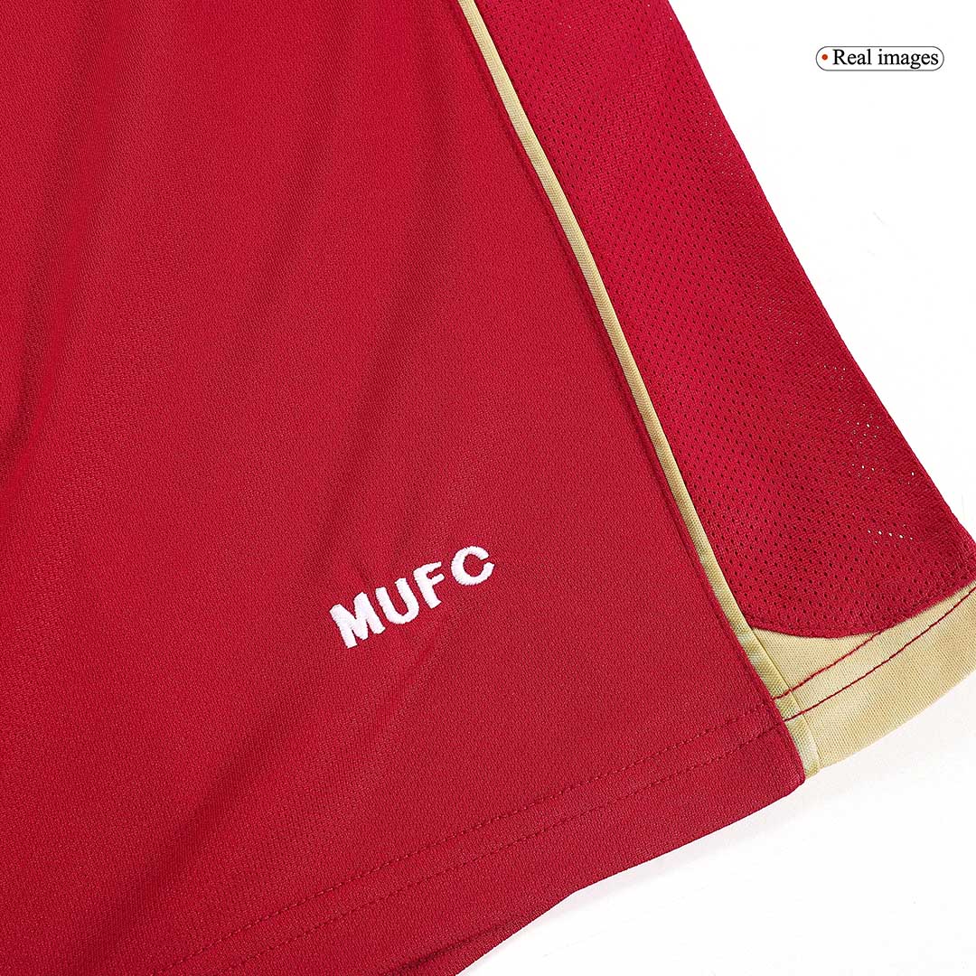Solskjaer #20 Retro Manchester United Home Jersey 2006/07 