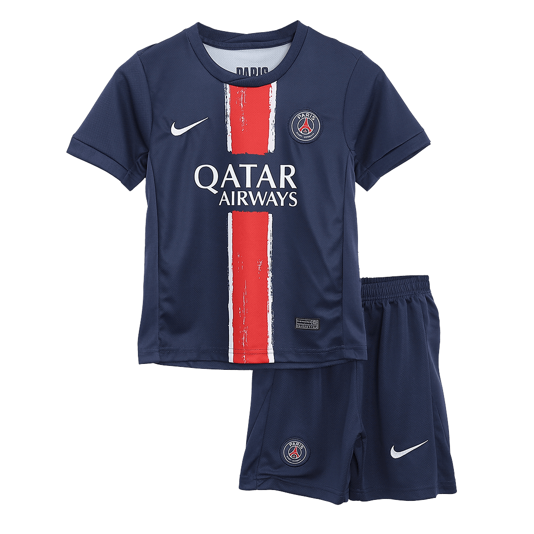 Kids PSG Home Jersey Kit 