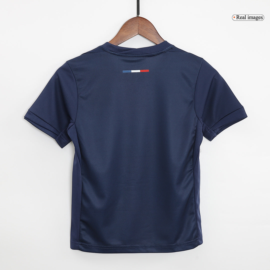 Kids PSG Home Jersey Kit 