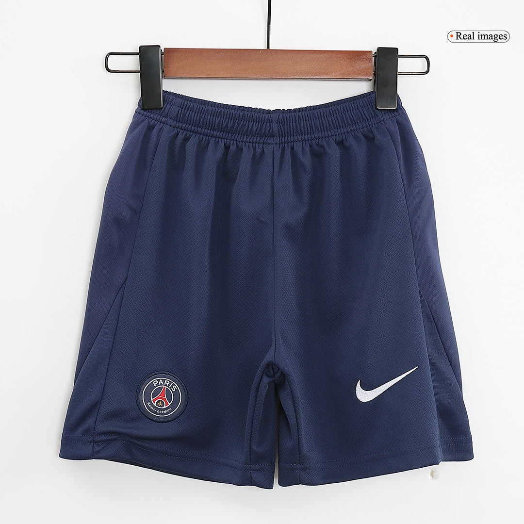 Kids PSG Home Jersey Kit 