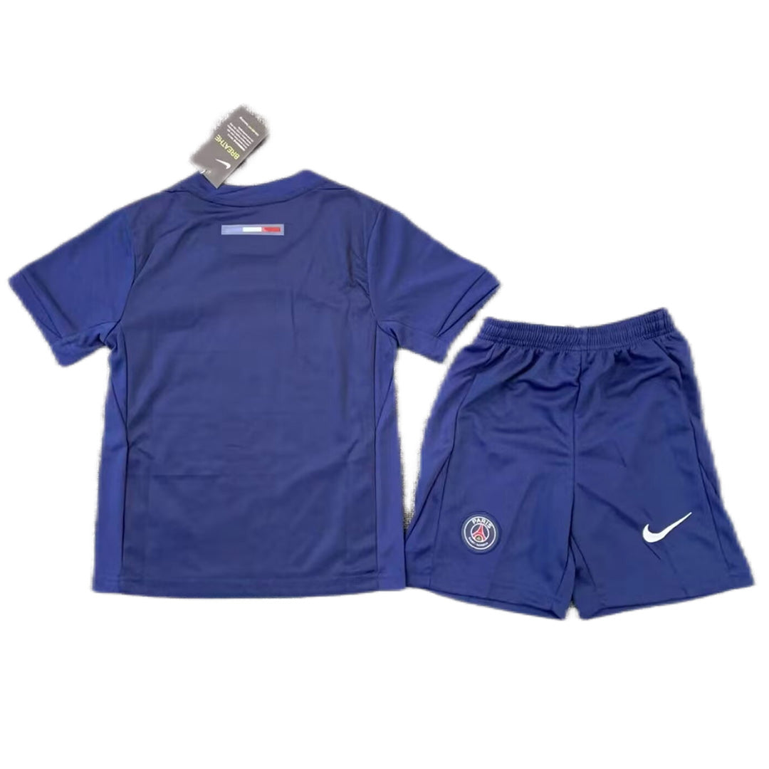 Kids PSG Home Jersey Kit 