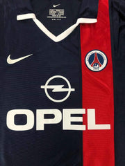 Ronaldinho #21 Retro PSG Home Jersey 2001/02 