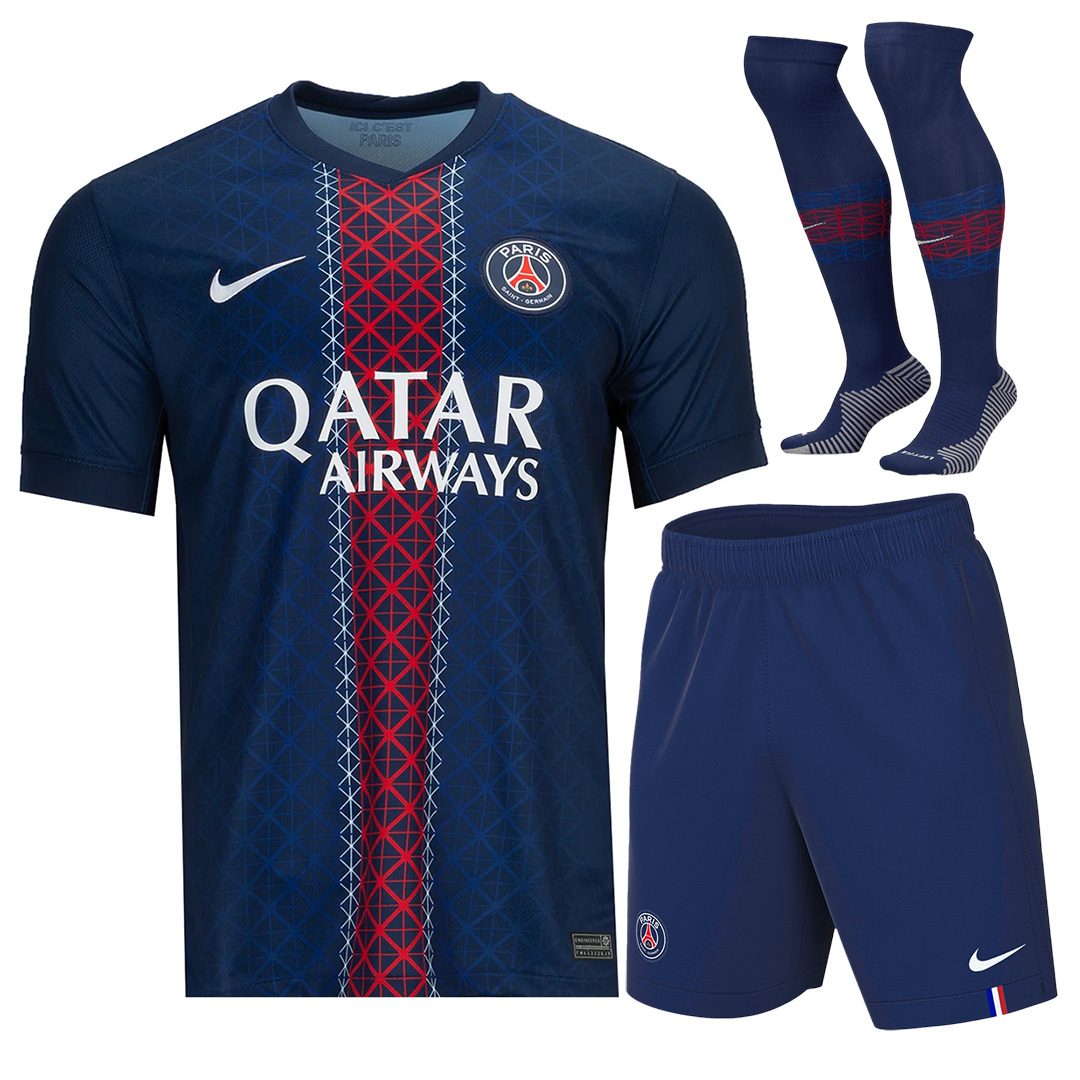 PSG Home Jersey Full Kit 2025/26 - [Super Replica] 