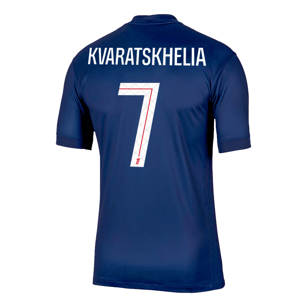 KVARATSKHELIA #7 PSG Home Jersey 2025/26 - [Super Replica] 