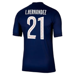 L.HERNANDEZ #21 PSG Home Jersey 2025/26 - [Super Replica] 