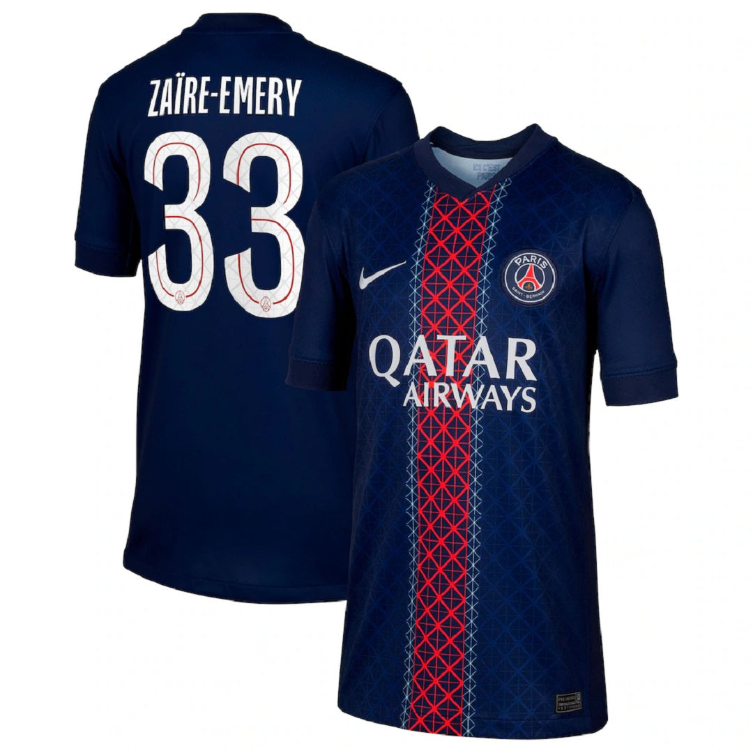 ZAÏRE-EMERY #33 PSG Home Jersey 2025/26 - [Super Replica] 