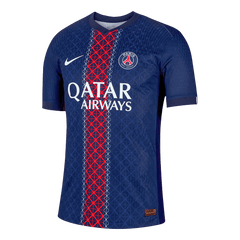 B.BARCOLA #29 PSG Home Match Jersey Player Version 2025/26 