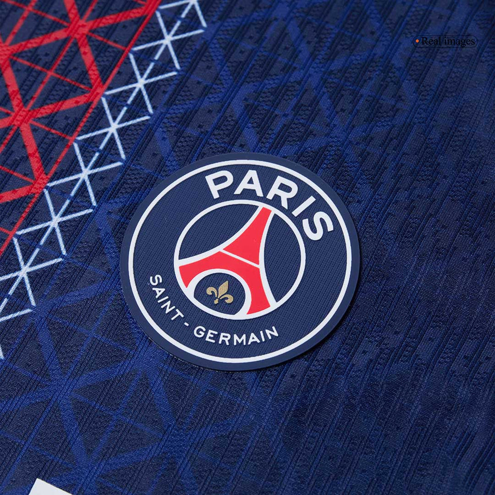 B.BARCOLA #29 PSG Home Match Jersey Player Version 2025/26 