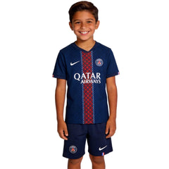 Kids PSG Home Jersey Kit 2025/26 
