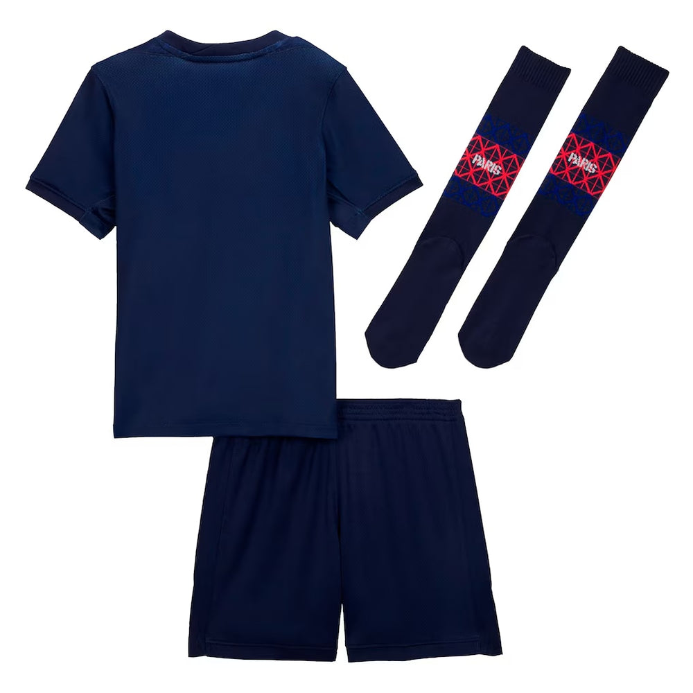 Kids PSG Home Jersey Full Kit 2025/26 