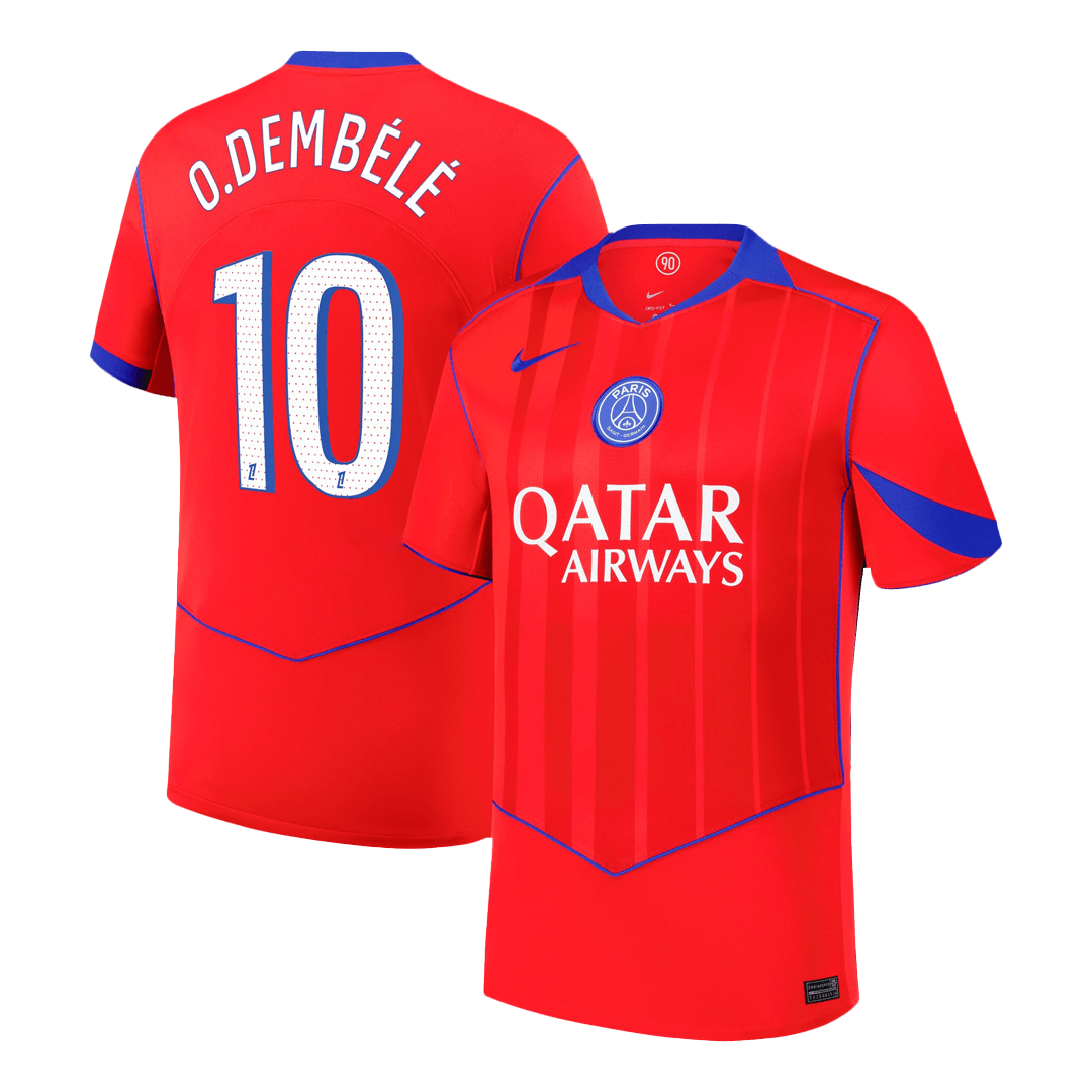 O.DEMBÉLÉ #10 PSG Third Jersey 2025/26 