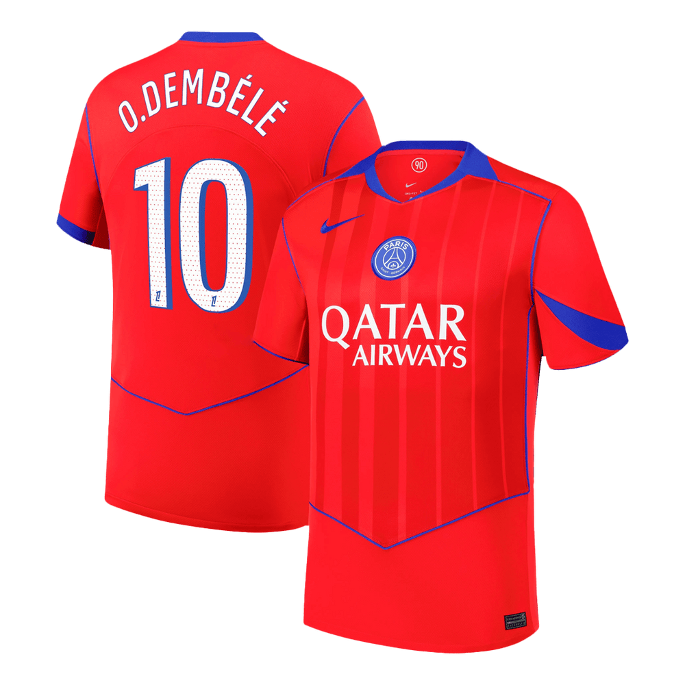 O.DEMBÉLÉ #10 PSG Third Jersey 2025/26 