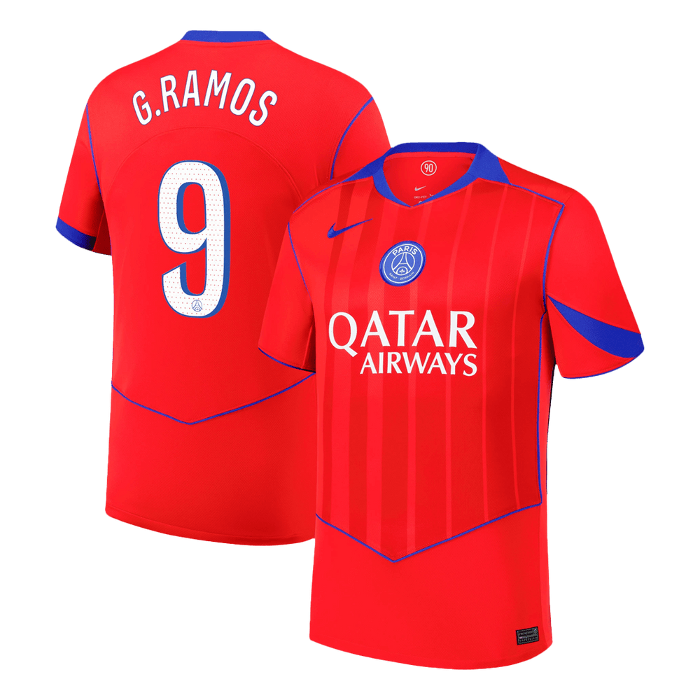 G.RAMOS #9 PSG Third Jersey 2025/26 