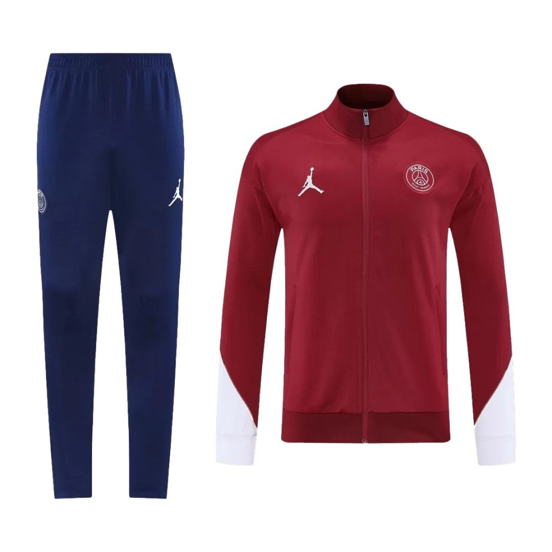 PSG Training Tracksuit Kit(Jacket+Pants) Red 2025/26 