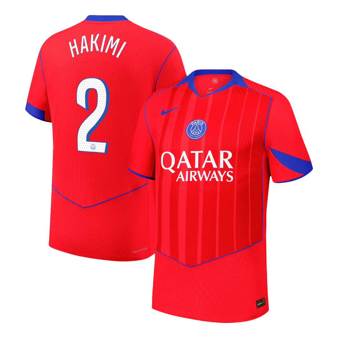 HAKIMI #2 PSG Third Away Match Jersey Player Version 2025/26 