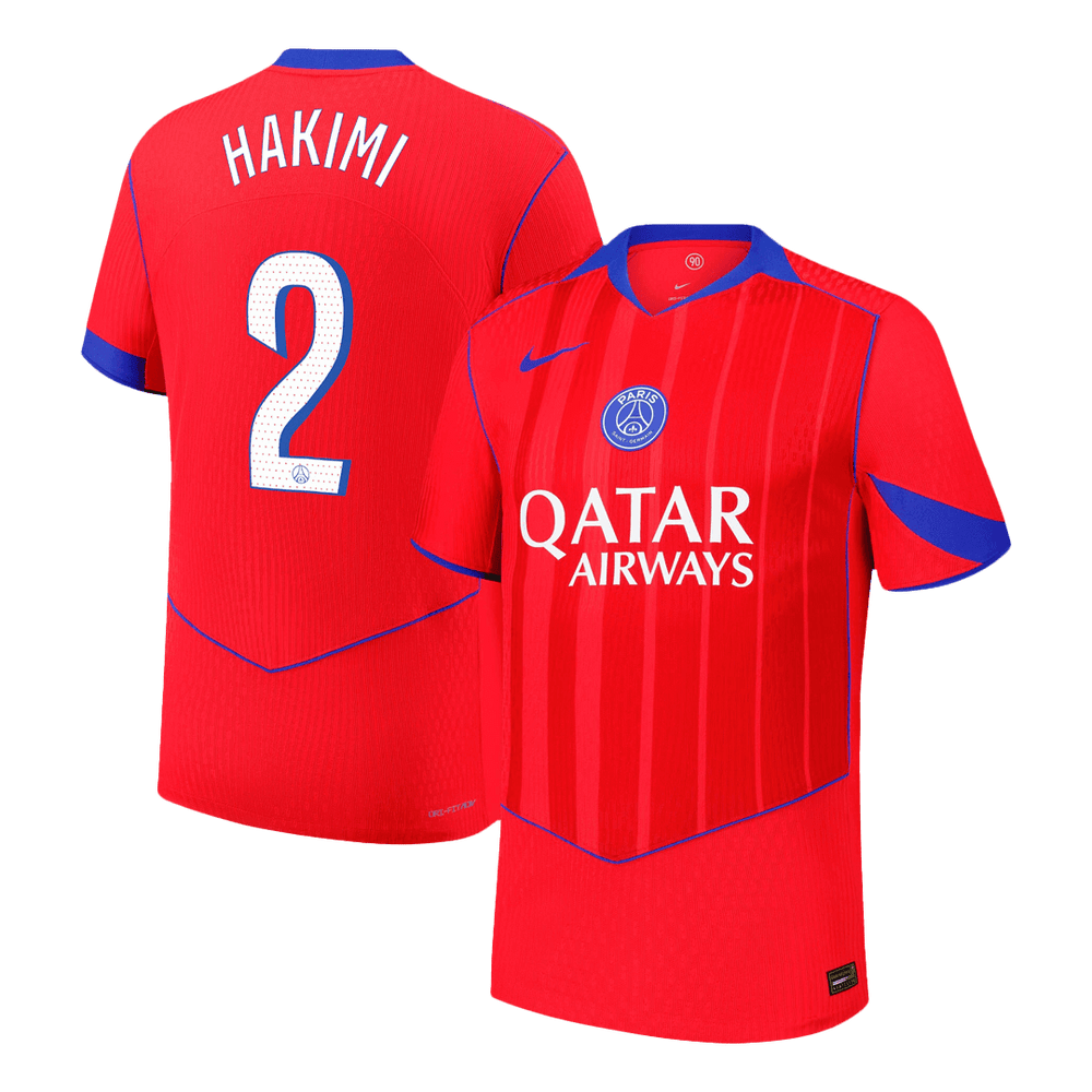 HAKIMI #2 PSG Third Away Match Jersey Player Version 2025/26 