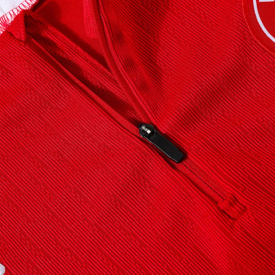 PSG Zipper Sweatshirt Kit(Top+Pants) Red 2025/26 