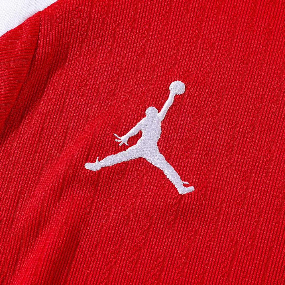 Kids PSG Zipper Sweatshirt Kit(Top+Pants) Red 2025/26 