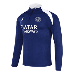 Kids PSG Zipper Sweatshirt Kit(Top+Pants) Navy 2025/26 