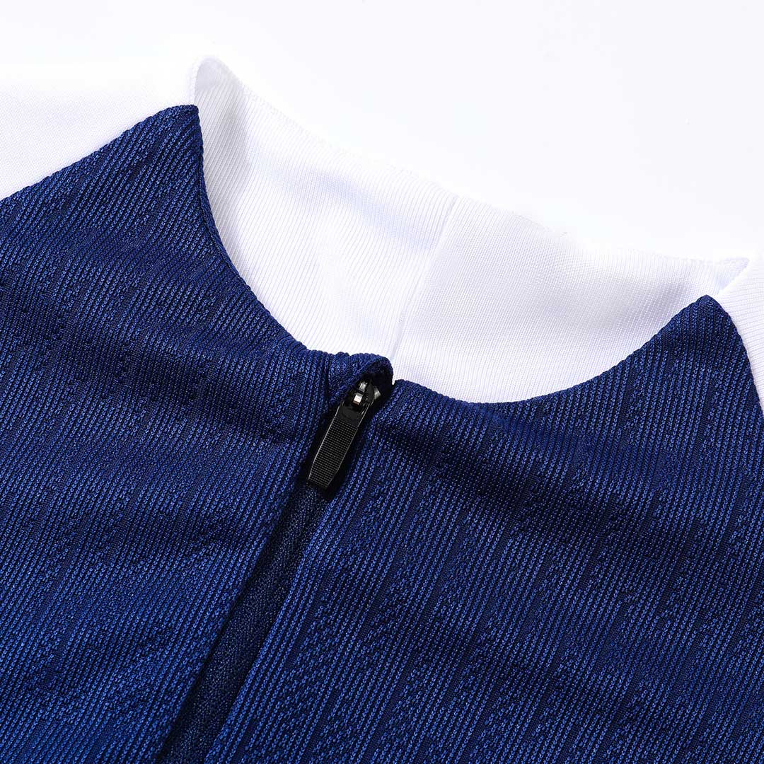 Kids PSG Zipper Sweatshirt Kit(Top+Pants) Navy 2025/26 