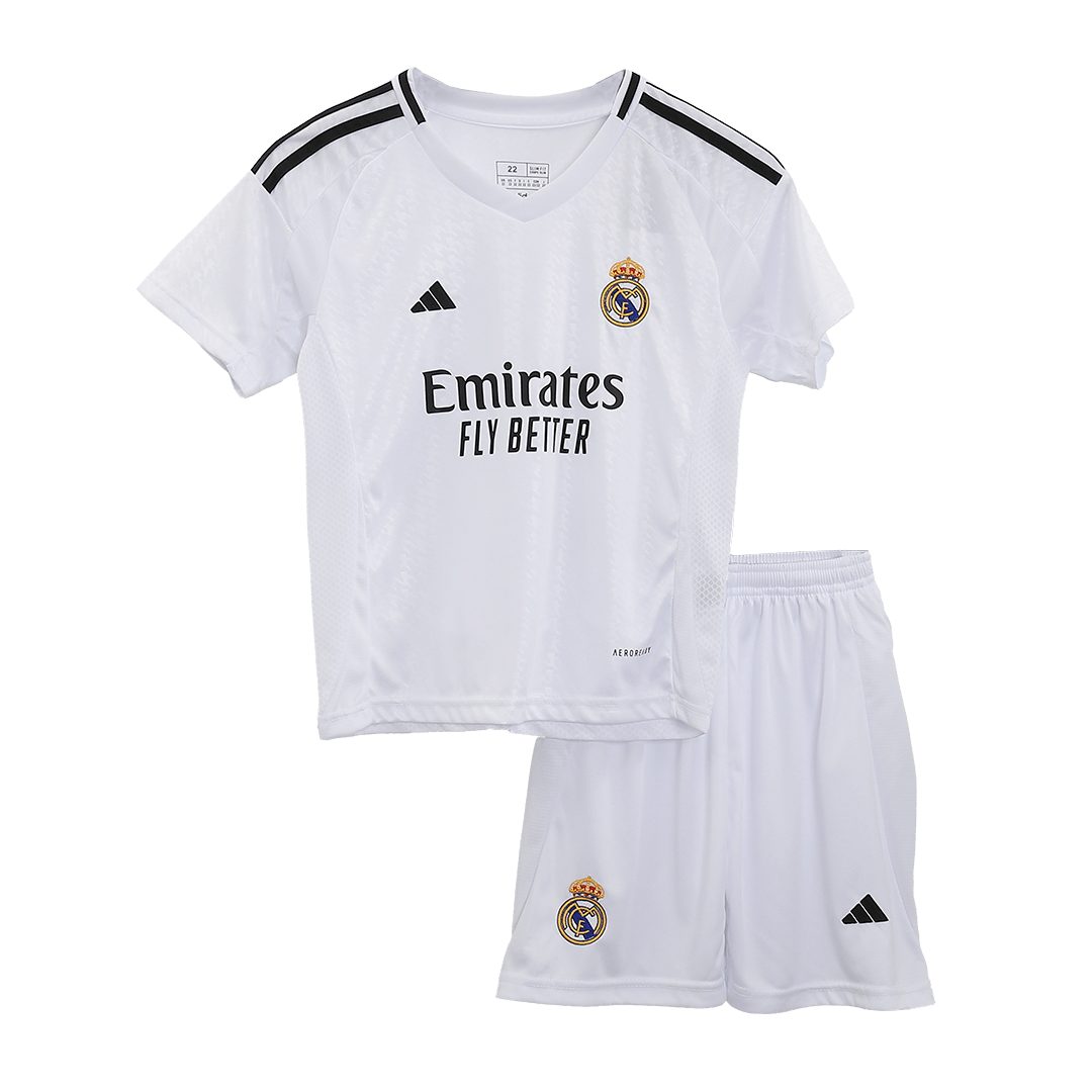 Kids Real Madrid Home Kit 