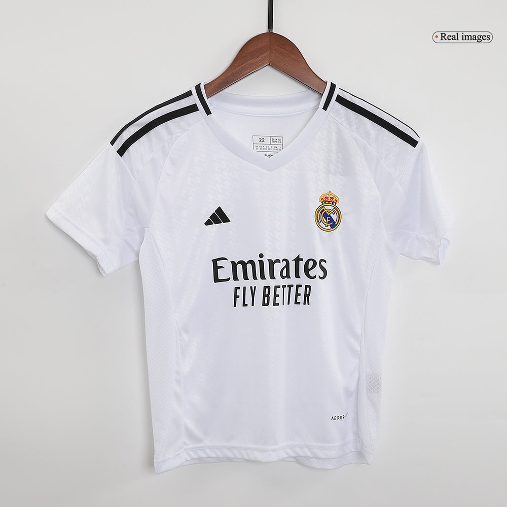 Kids Real Madrid Home Kit 