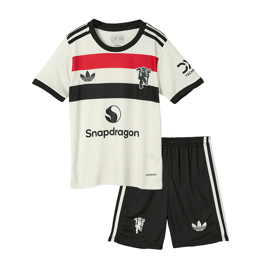 Kids Manchester United Third Kit 