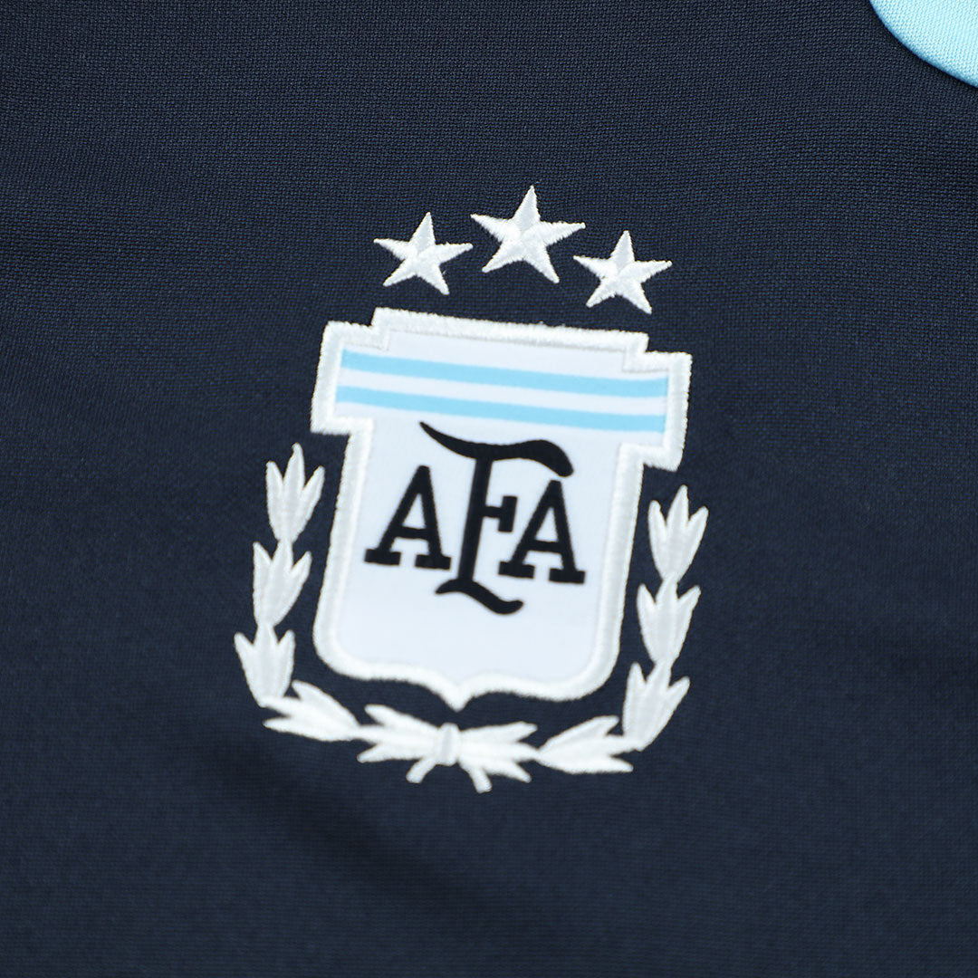 Argentina Zipper Sweatshirt Kit(Top+Pants) Navy 2026 