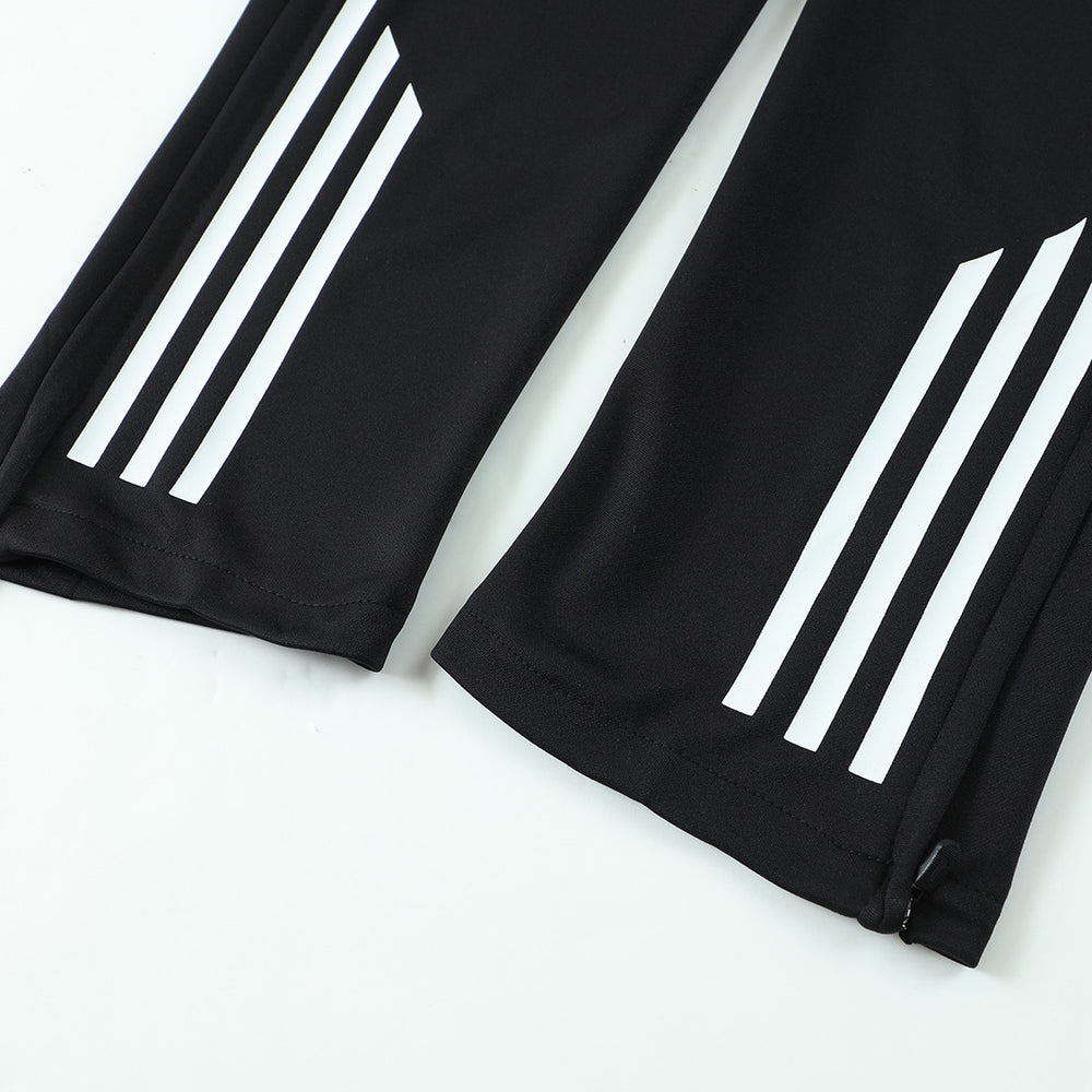 Real Madrid x Marvel Zipper Sweatshirt Kit(Top+Pants) Black 2025/26 