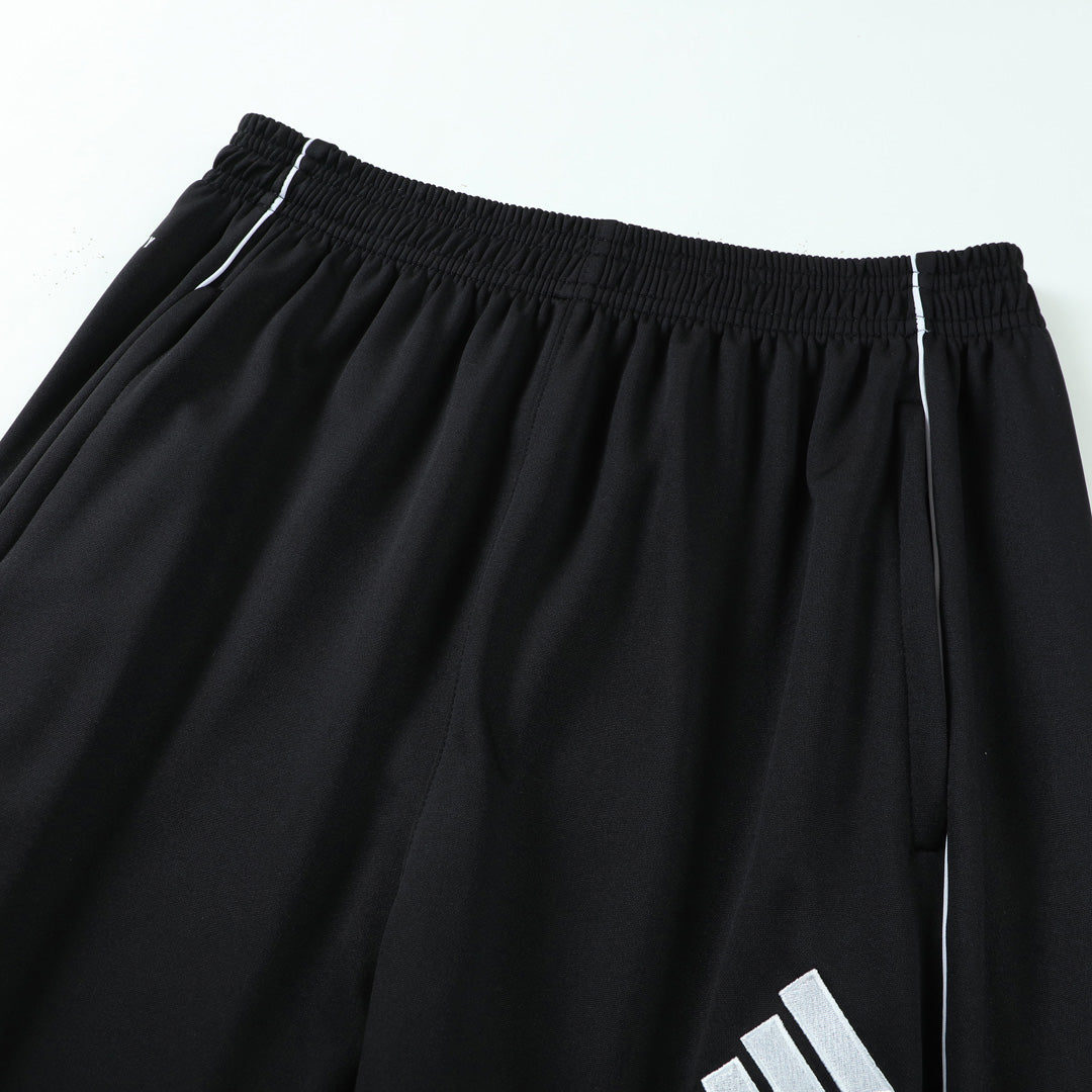 Kids Real Madrid x Marvel Zipper Sweatshirt Kit(Top+Pants) Black 2025/26 