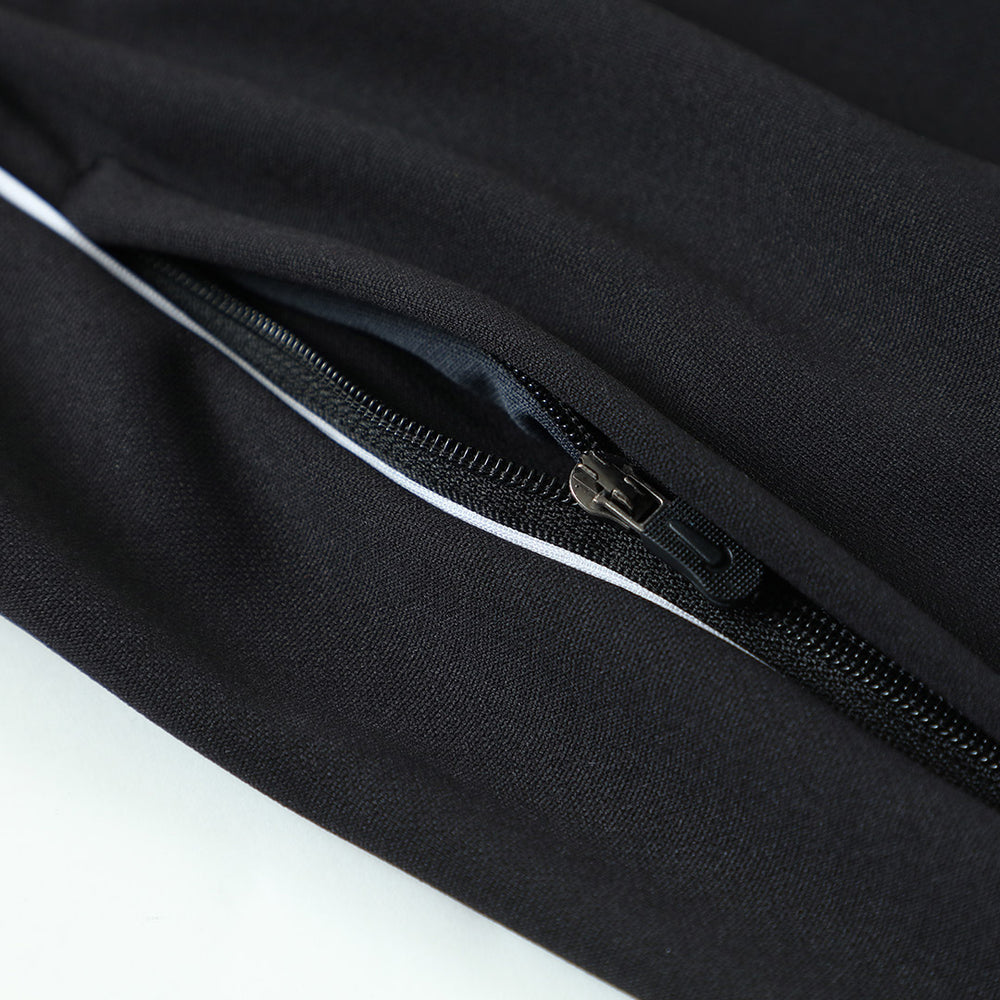 Kids Real Madrid x Marvel Zipper Sweatshirt Kit(Top+Pants) Black 2025/26 