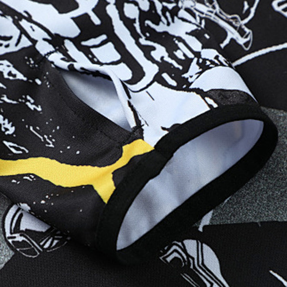 Kids Real Madrid x Marvel Zipper Sweatshirt Kit(Top+Pants) Black 2025/26 