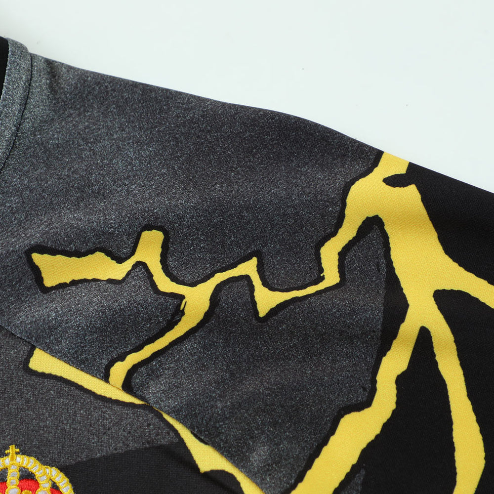 Kids Real Madrid x Marvel Zipper Sweatshirt Kit(Top+Pants) Black 2025/26 